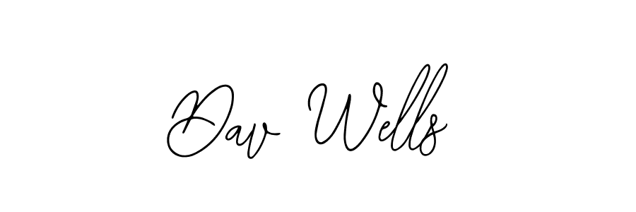 The best way (Bearetta-2O07w) to make a short signature is to pick only two or three words in your name. The name Dav Wells include a total of six letters. For converting this name. Dav Wells signature style 12 images and pictures png