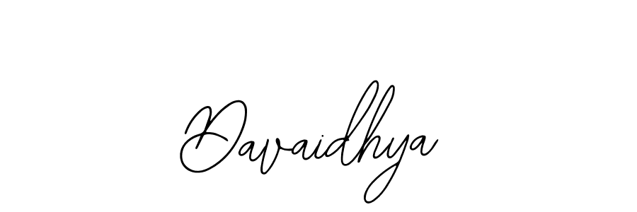 You should practise on your own different ways (Bearetta-2O07w) to write your name (Davaidhya) in signature. don't let someone else do it for you. Davaidhya signature style 12 images and pictures png