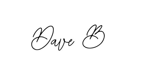 The best way (Bearetta-2O07w) to make a short signature is to pick only two or three words in your name. The name Dave B include a total of six letters. For converting this name. Dave B signature style 12 images and pictures png