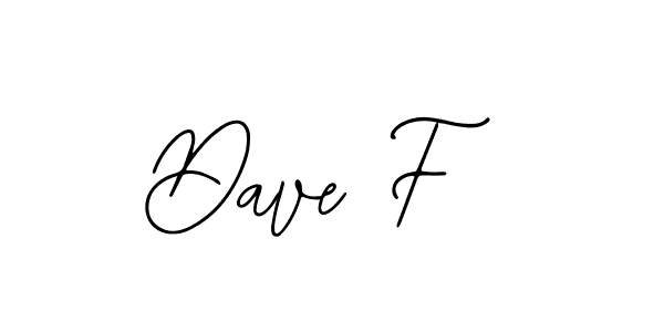 Design your own signature with our free online signature maker. With this signature software, you can create a handwritten (Bearetta-2O07w) signature for name Dave F. Dave F signature style 12 images and pictures png