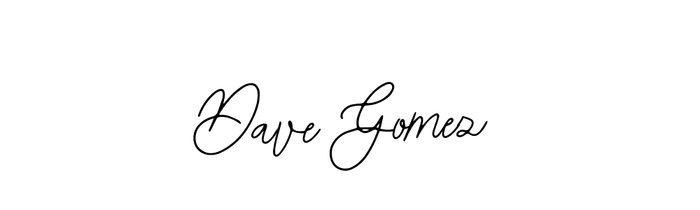 How to make Dave Gomez name signature. Use Bearetta-2O07w style for creating short signs online. This is the latest handwritten sign. Dave Gomez signature style 12 images and pictures png