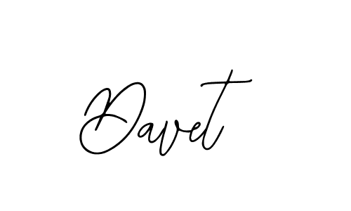 How to Draw Davet signature style? Bearetta-2O07w is a latest design signature styles for name Davet. Davet signature style 12 images and pictures png