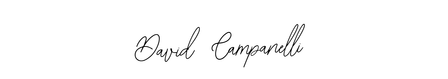Use a signature maker to create a handwritten signature online. With this signature software, you can design (Bearetta-2O07w) your own signature for name David  Campanelli. David  Campanelli signature style 12 images and pictures png