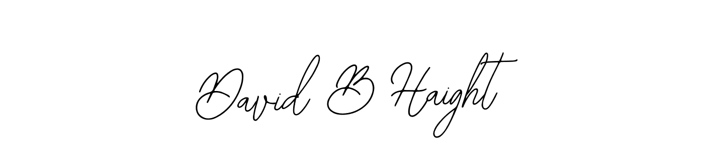 David B Haight stylish signature style. Best Handwritten Sign (Bearetta-2O07w) for my name. Handwritten Signature Collection Ideas for my name David B Haight. David B Haight signature style 12 images and pictures png