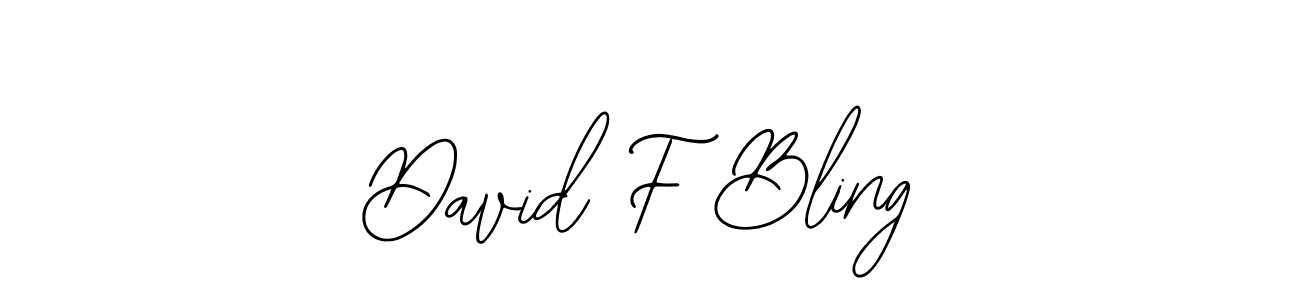 Create a beautiful signature design for name David F Bling. With this signature (Bearetta-2O07w) fonts, you can make a handwritten signature for free. David F Bling signature style 12 images and pictures png