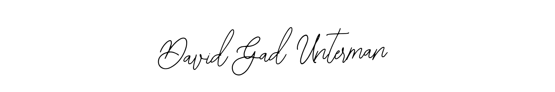 It looks lik you need a new signature style for name David Gad Unterman. Design unique handwritten (Bearetta-2O07w) signature with our free signature maker in just a few clicks. David Gad Unterman signature style 12 images and pictures png