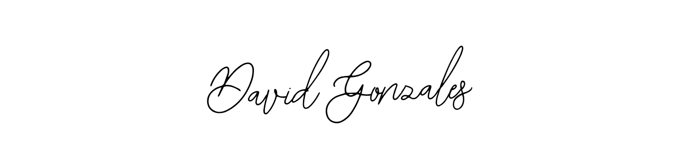 David Gonzales stylish signature style. Best Handwritten Sign (Bearetta-2O07w) for my name. Handwritten Signature Collection Ideas for my name David Gonzales. David Gonzales signature style 12 images and pictures png