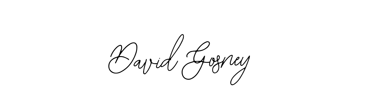 David Gosney stylish signature style. Best Handwritten Sign (Bearetta-2O07w) for my name. Handwritten Signature Collection Ideas for my name David Gosney. David Gosney signature style 12 images and pictures png