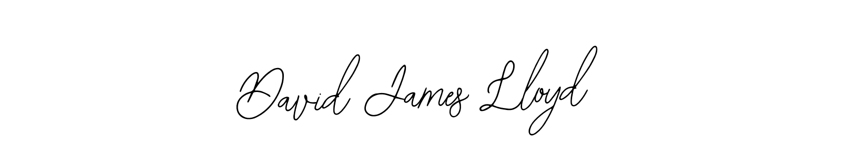How to make David James Lloyd name signature. Use Bearetta-2O07w style for creating short signs online. This is the latest handwritten sign. David James Lloyd signature style 12 images and pictures png