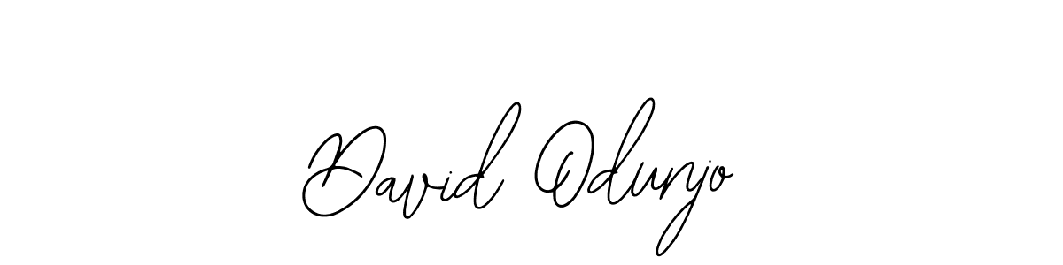 How to make David Odunjo name signature. Use Bearetta-2O07w style for creating short signs online. This is the latest handwritten sign. David Odunjo signature style 12 images and pictures png