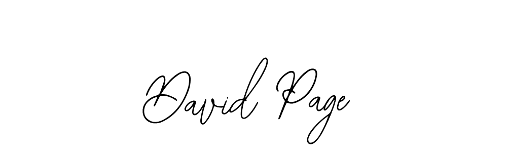 The best way (Bearetta-2O07w) to make a short signature is to pick only two or three words in your name. The name David Page include a total of six letters. For converting this name. David Page signature style 12 images and pictures png