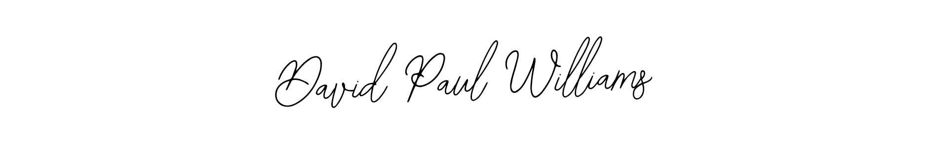 Bearetta-2O07w is a professional signature style that is perfect for those who want to add a touch of class to their signature. It is also a great choice for those who want to make their signature more unique. Get David Paul Williams name to fancy signature for free. David Paul Williams signature style 12 images and pictures png