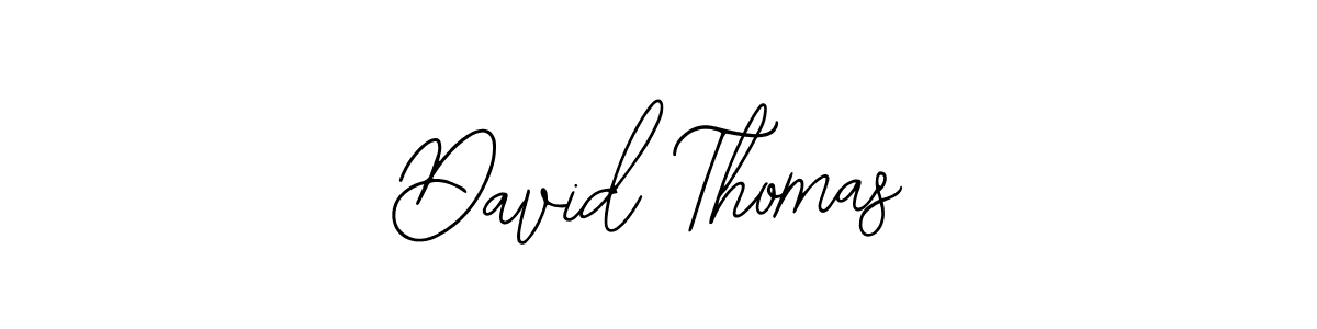You should practise on your own different ways (Bearetta-2O07w) to write your name (David Thomas) in signature. don't let someone else do it for you. David Thomas signature style 12 images and pictures png