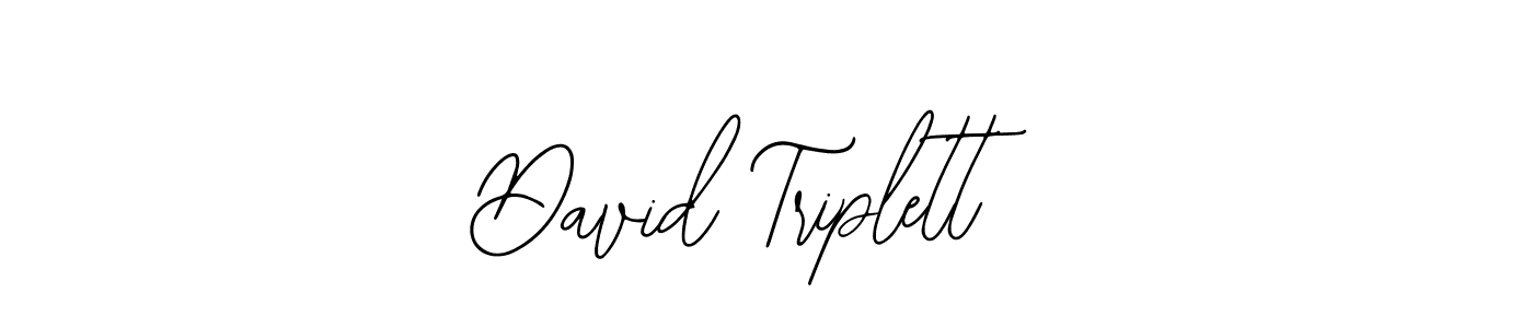 How to make David Triplett signature? Bearetta-2O07w is a professional autograph style. Create handwritten signature for David Triplett name. David Triplett signature style 12 images and pictures png