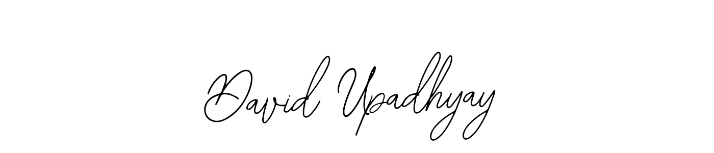 Also we have David Upadhyay name is the best signature style. Create professional handwritten signature collection using Bearetta-2O07w autograph style. David Upadhyay signature style 12 images and pictures png