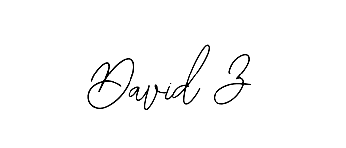 Make a beautiful signature design for name David Z. With this signature (Bearetta-2O07w) style, you can create a handwritten signature for free. David Z signature style 12 images and pictures png