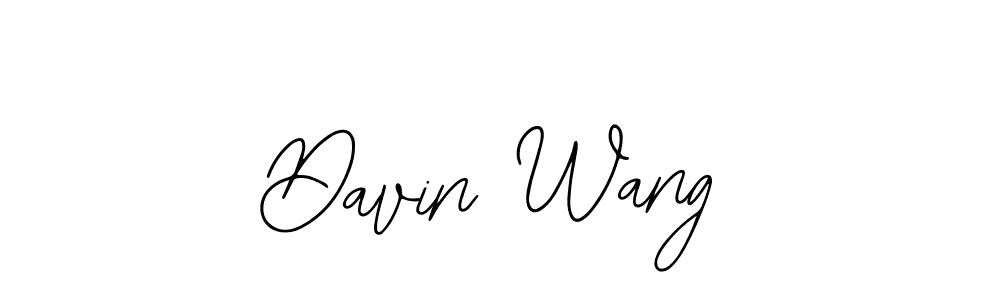 Also You can easily find your signature by using the search form. We will create Davin Wang name handwritten signature images for you free of cost using Bearetta-2O07w sign style. Davin Wang signature style 12 images and pictures png