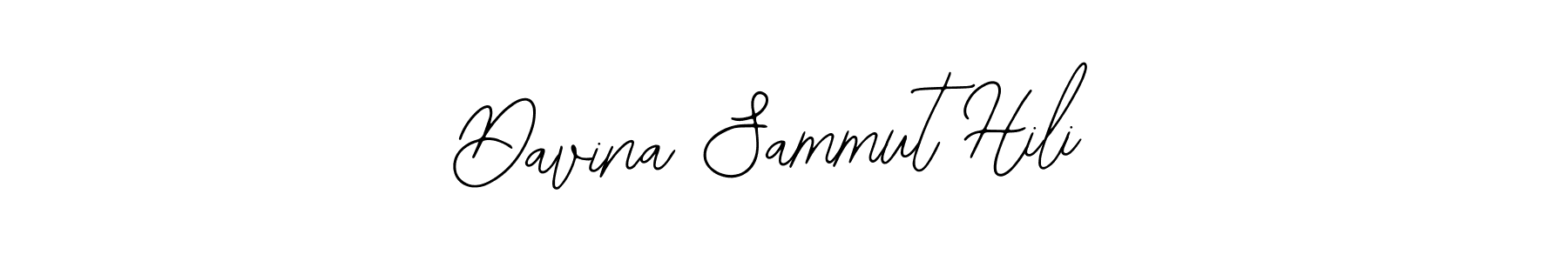 Make a beautiful signature design for name Davina Sammut Hili. With this signature (Bearetta-2O07w) style, you can create a handwritten signature for free. Davina Sammut Hili signature style 12 images and pictures png