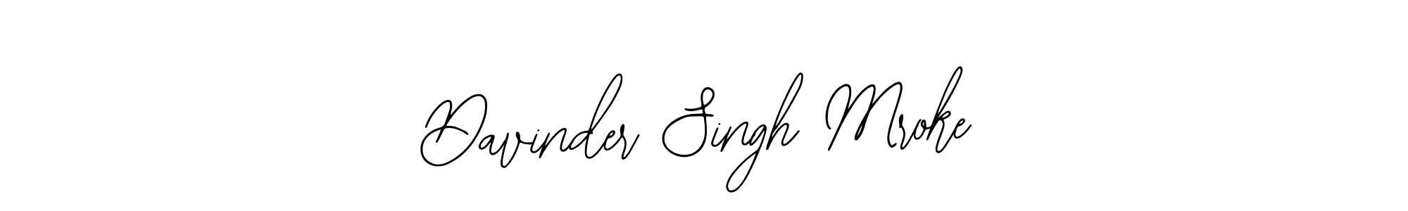 How to Draw Davinder Singh Mroke signature style? Bearetta-2O07w is a latest design signature styles for name Davinder Singh Mroke. Davinder Singh Mroke signature style 12 images and pictures png