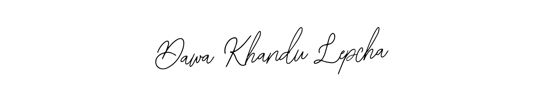 Bearetta-2O07w is a professional signature style that is perfect for those who want to add a touch of class to their signature. It is also a great choice for those who want to make their signature more unique. Get Dawa Khandu Lepcha name to fancy signature for free. Dawa Khandu Lepcha signature style 12 images and pictures png