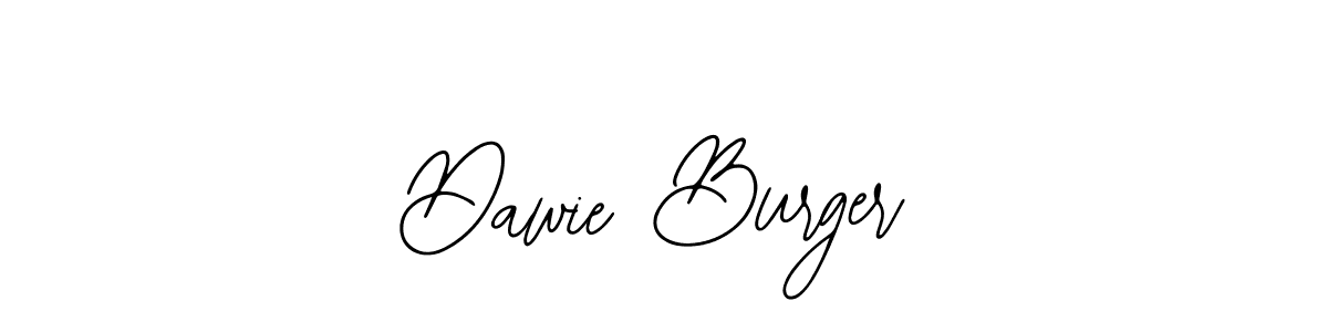 Design your own signature with our free online signature maker. With this signature software, you can create a handwritten (Bearetta-2O07w) signature for name Dawie Burger. Dawie Burger signature style 12 images and pictures png