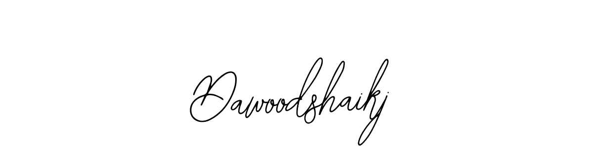 The best way (Bearetta-2O07w) to make a short signature is to pick only two or three words in your name. The name Dawoodshaikj include a total of six letters. For converting this name. Dawoodshaikj signature style 12 images and pictures png