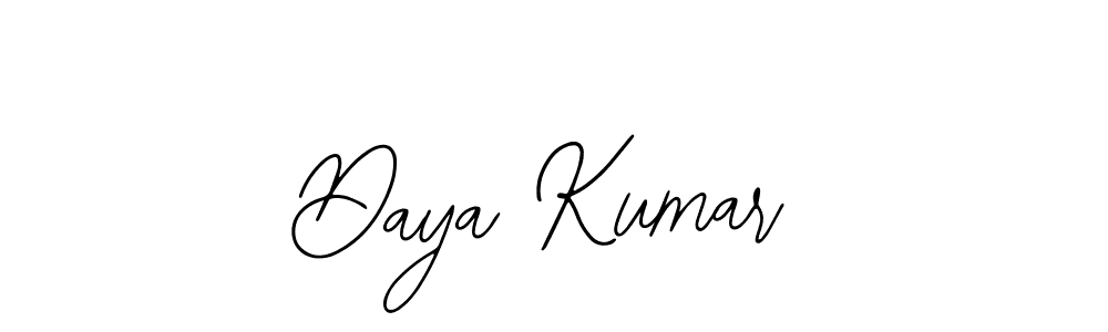 How to make Daya Kumar signature? Bearetta-2O07w is a professional autograph style. Create handwritten signature for Daya Kumar name. Daya Kumar signature style 12 images and pictures png