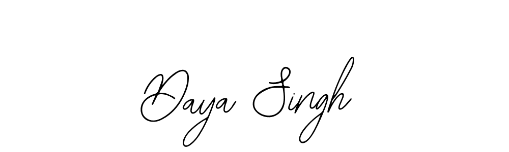 Bearetta-2O07w is a professional signature style that is perfect for those who want to add a touch of class to their signature. It is also a great choice for those who want to make their signature more unique. Get Daya Singh name to fancy signature for free. Daya Singh signature style 12 images and pictures png