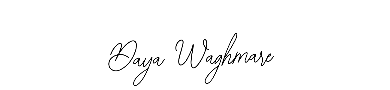 Similarly Bearetta-2O07w is the best handwritten signature design. Signature creator online .You can use it as an online autograph creator for name Daya Waghmare. Daya Waghmare signature style 12 images and pictures png