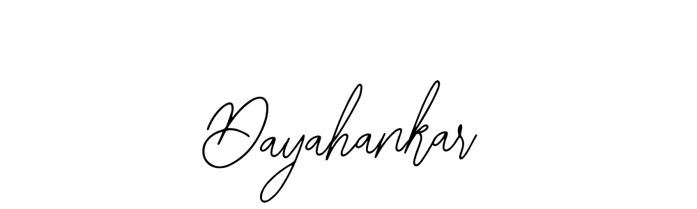 Also You can easily find your signature by using the search form. We will create Dayahankar name handwritten signature images for you free of cost using Bearetta-2O07w sign style. Dayahankar signature style 12 images and pictures png