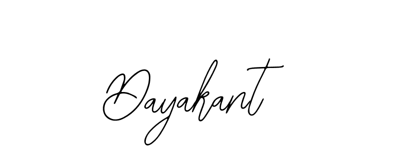 You should practise on your own different ways (Bearetta-2O07w) to write your name (Dayakant) in signature. don't let someone else do it for you. Dayakant signature style 12 images and pictures png