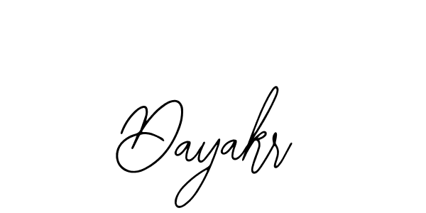 The best way (Bearetta-2O07w) to make a short signature is to pick only two or three words in your name. The name Dayakr include a total of six letters. For converting this name. Dayakr signature style 12 images and pictures png