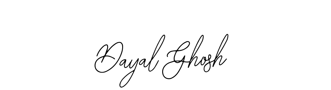 How to make Dayal Ghosh signature? Bearetta-2O07w is a professional autograph style. Create handwritten signature for Dayal Ghosh name. Dayal Ghosh signature style 12 images and pictures png