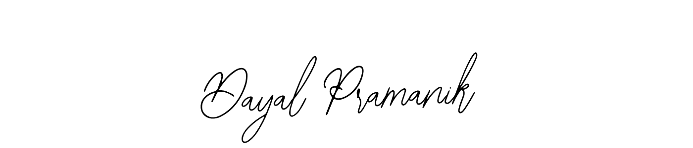 The best way (Bearetta-2O07w) to make a short signature is to pick only two or three words in your name. The name Dayal Pramanik include a total of six letters. For converting this name. Dayal Pramanik signature style 12 images and pictures png