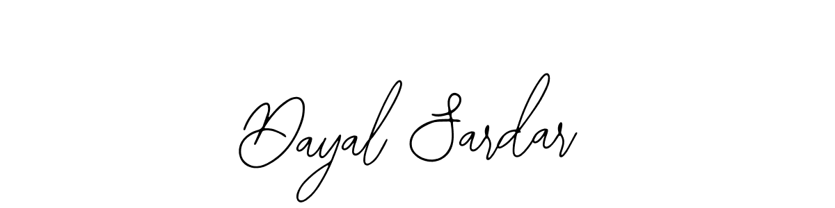 Make a short Dayal Sardar signature style. Manage your documents anywhere anytime using Bearetta-2O07w. Create and add eSignatures, submit forms, share and send files easily. Dayal Sardar signature style 12 images and pictures png