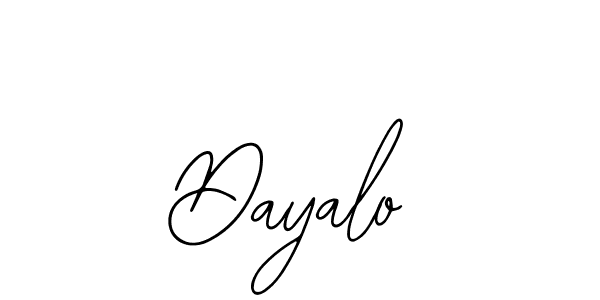 Make a beautiful signature design for name Dayalo. With this signature (Bearetta-2O07w) style, you can create a handwritten signature for free. Dayalo signature style 12 images and pictures png