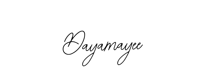 How to make Dayamayee name signature. Use Bearetta-2O07w style for creating short signs online. This is the latest handwritten sign. Dayamayee signature style 12 images and pictures png