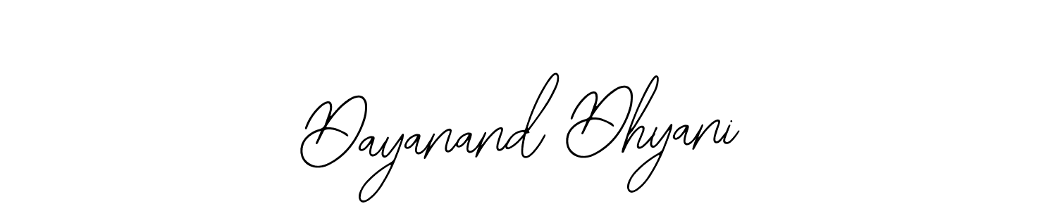 Make a beautiful signature design for name Dayanand Dhyani. With this signature (Bearetta-2O07w) style, you can create a handwritten signature for free. Dayanand Dhyani signature style 12 images and pictures png