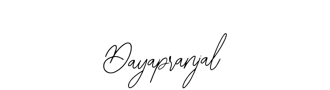 The best way (Bearetta-2O07w) to make a short signature is to pick only two or three words in your name. The name Dayapranjal include a total of six letters. For converting this name. Dayapranjal signature style 12 images and pictures png