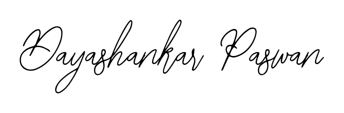 The best way (Bearetta-2O07w) to make a short signature is to pick only two or three words in your name. For converting this name Dayashankar Paswan. Dayashankar Paswan signature style 12 images and pictures png