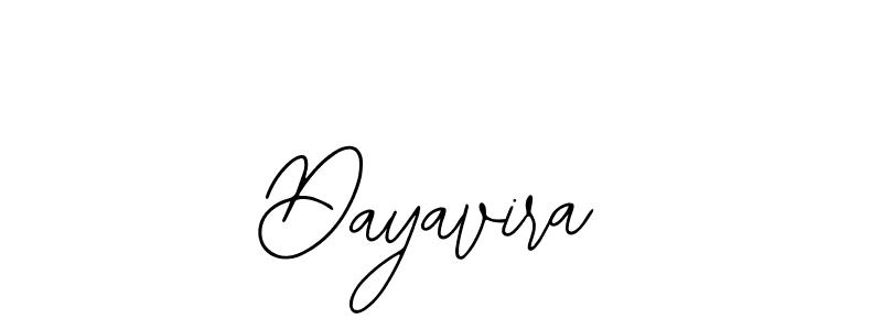 Design your own signature with our free online signature maker. With this signature software, you can create a handwritten (Bearetta-2O07w) signature for name Dayavira. Dayavira signature style 12 images and pictures png