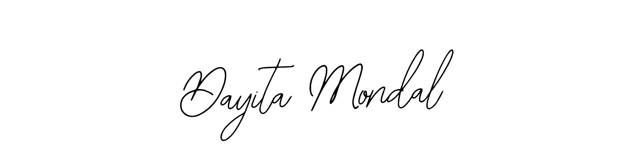 How to Draw Dayita Mondal signature style? Bearetta-2O07w is a latest design signature styles for name Dayita Mondal. Dayita Mondal signature style 12 images and pictures png