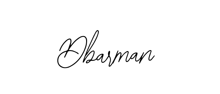 Use a signature maker to create a handwritten signature online. With this signature software, you can design (Bearetta-2O07w) your own signature for name Dbarman. Dbarman signature style 12 images and pictures png