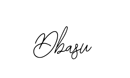 How to make Dbasu signature? Bearetta-2O07w is a professional autograph style. Create handwritten signature for Dbasu name. Dbasu signature style 12 images and pictures png