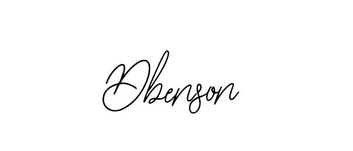 You should practise on your own different ways (Bearetta-2O07w) to write your name (Dbenson) in signature. don't let someone else do it for you. Dbenson signature style 12 images and pictures png