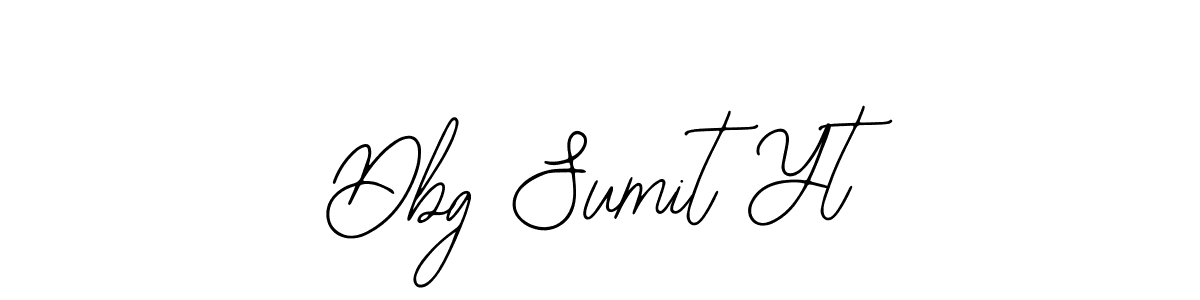 Also You can easily find your signature by using the search form. We will create Dbg Sumit Yt name handwritten signature images for you free of cost using Bearetta-2O07w sign style. Dbg Sumit Yt signature style 12 images and pictures png