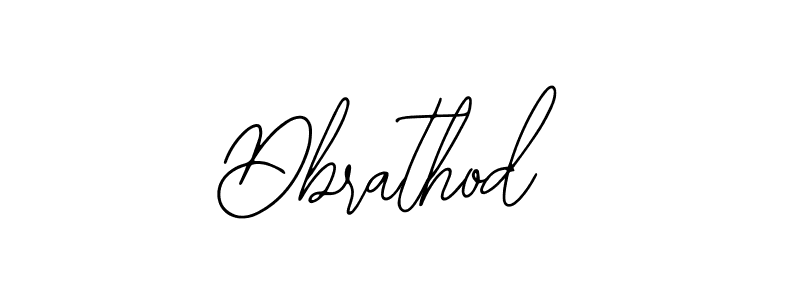 Dbrathod stylish signature style. Best Handwritten Sign (Bearetta-2O07w) for my name. Handwritten Signature Collection Ideas for my name Dbrathod. Dbrathod signature style 12 images and pictures png