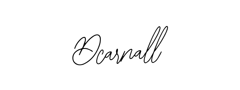 Dcarnall stylish signature style. Best Handwritten Sign (Bearetta-2O07w) for my name. Handwritten Signature Collection Ideas for my name Dcarnall. Dcarnall signature style 12 images and pictures png