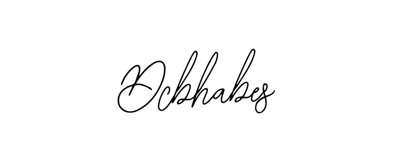 Create a beautiful signature design for name Dcbhabes. With this signature (Bearetta-2O07w) fonts, you can make a handwritten signature for free. Dcbhabes signature style 12 images and pictures png