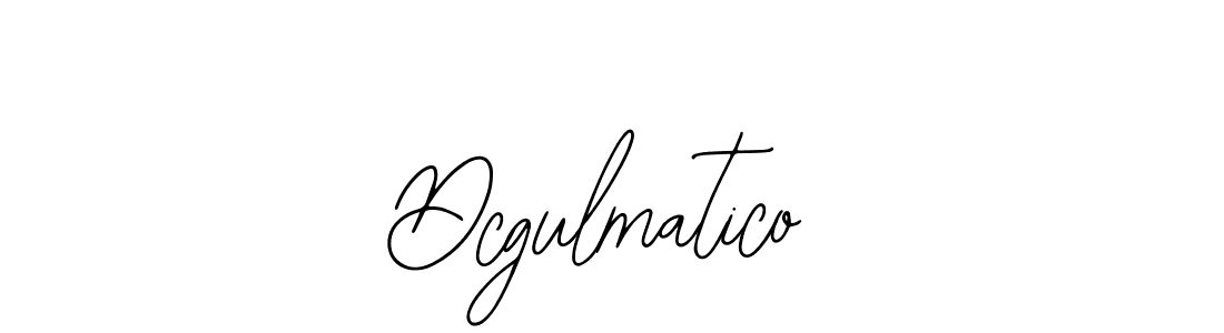 Make a beautiful signature design for name Dcgulmatico. With this signature (Bearetta-2O07w) style, you can create a handwritten signature for free. Dcgulmatico signature style 12 images and pictures png